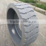 Genie 36123 36124 Mold On Wheel 22 X 7 X17 3/ 8 9 Bolt Black Rubber Scissor Lift Tires thumbnail-5