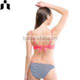 2017 New Women Sexy Contrast Color Brazilian Bikini thumbnail-4