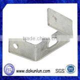 White Zinc Plated U Shaped Metal Brackets In Sheet Metal Fabrication thumbnail-1