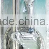 5 Functions High Flow Shower Head and 1.5 m Stainless Steel Hose Set thumbnail-1