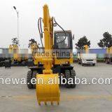 2016 Hot Sale NEW65 Mini Wheel Excavator thumbnail-2