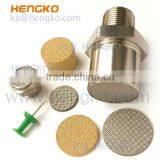 Microrns Sintered Nickel Titanium Brass Bronze Stainless Steel Metal Porous Filters thumbnail-4