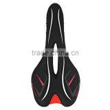 Basecamp Mountain Road Bicycle Front Prolong Saddle BMX Hollow Saddle MTB Seat Bike Equipment Imitation Leather thumbnail-2