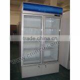 Upright Glass Door Refrigerator Sharp/red Bull Refrigerator thumbnail-3