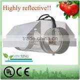 AIR COOLED REFLECTOR COOLTUBE WITH INSIDE AND OUTSIDE ALUMINUM WINGS