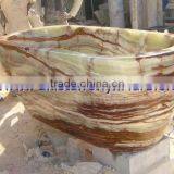 NATURAL COLOR UNIQUE DESIGN ONYX BATHTUBS COLLECTION thumbnail-3