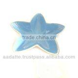 Star Fish Styled Aluminium Blue Enamel Multipurpose Dish thumbnail-1
