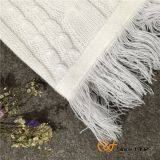 Uneven Fold Neck Design Pullover Sweater Poncho thumbnail-4