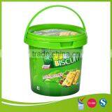 High Quality Wholesale Plastic Biscuit Bucket thumbnail-1