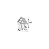 Kids Cubby House , Wood Children Playhouse thumbnail-4