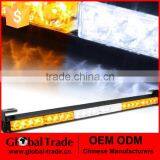 24 LED Amber/Yellow Emergency Traffic Advisor Flash Strobe Light Bar Warn Lamp 151527 thumbnail-1