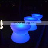 Commercial LED Patio Furniture Plastic Illuminated Bar Table With IP68 for Outdoor Use thumbnail-3