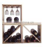 2016 New Stle Hot Sale Wooden Wine Bottle Wooden Rack thumbnail-2