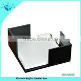 3mm Black Acrylic Desk Storage Boxes thumbnail-6