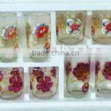 GH301 12pcs Glass Drinking Set With Deco thumbnail-1
