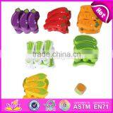 New Design Cartoon Fruit Children Wooden Stacking Toys W13D078 thumbnail-4