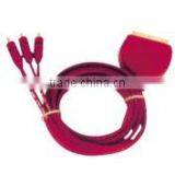 Scart Male to 3RCA Male Cable VK30421 thumbnail-1