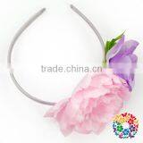 Baby Flower Hair Accessories Partying Kids Nylon Headbands For Baby Girls thumbnail-5