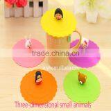 Promotional Double Wall Stainless Steel Silicone Cup Lid thumbnail-1