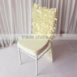 Luxury 3D Ruffled Taffeta Chiavari Chair Cover 2 Style For Choice 50PCS A Lot With Free Shipping thumbnail-5