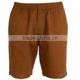 Polycotton Twill Khaki Sports Short Elastic Waist Casual Mens Shorts thumbnail-4