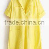 2016 New Pockets Design Women Shirt Dress thumbnail-1