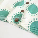 Top Quality Cotton Material Knit Kids Long Sleeve Sweater With Big Polka Dot thumbnail-4