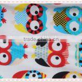 100%cotton Printed Interlock,cotton Fabric for Baby Clothes thumbnail-2