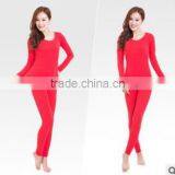 Custom Hot Sale 2014 Thermal Underwear Women's Seamless Body Suit O-neck Winter Warm Tight Slim Long Johns Top+pant Shapewear se thumbnail-6