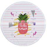 Custom Printed Good Quality Round Towel Printed Many Color Round Beach Towel thumbnail-4
