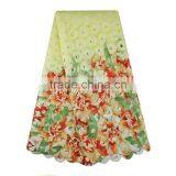 African Guipure Cord Lace Fabrics 3D Nigerian Lace For Weddings thumbnail-3