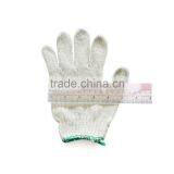 White Poly Cotton Knitted Safety Gloves thumbnail-4