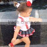 2017 New Design Wholesale Boutique Spanish Style Baby Girl Children Clothing Sets thumbnail-2