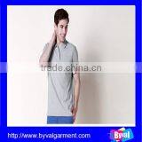 Men's Solid Color Polo/classic Style Polo for Men/gray Polo Shirt on Wholesale thumbnail-1
