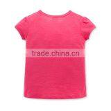 2017 Korean Style Baby Girls Clothing Short Sleeve Baby Shirt Organic Cotton Baby t Shirt thumbnail-3