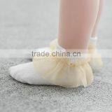 Baby Girl Socks Newborn Chiffon Kids Lace Socks Summer Girls Cute Solid Children's for Princess thumbnail-3
