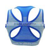 Latest Style Hollow Out Fitness Bra Underwear Seamless Sexy Women Sports Bra Top thumbnail-2