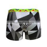 Mans Boxer Cotton Underwear Suit Checks Printed Brief With Elastic Band thumbnail-3