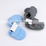 2015 New Cute Hand Made Baby Shoes Crochet Baby Walking Shoes thumbnail-1