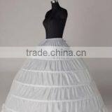 Walson Instyles Wholesale 6-Hoop White Tulle Petticoat Crinoline Underskirt Slip Bridal Dress Gown thumbnail-1