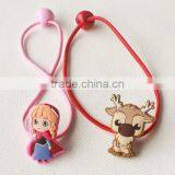 Frozen Cartoon Characters Kids Elastic Hair Tie, Frozen Girl Hair Tie thumbnail-5