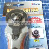 DAFA BRAND Diy Tools Top Quality Rubber Handle Rotary Cutter 45mm With Flexible Safeguard thumbnail-1