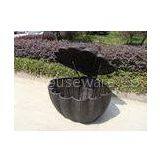 Garden Shell Shaped Wicker Rattan Storage Box With UV Resistant
