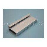 Silver Anodizing Aluminium Construction Profiles 6063 T5