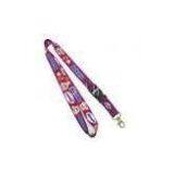 Colorful Heat Transfer Printed Lanyard, ID Card Neck Straps, Mobile Phone Strap Lanyards