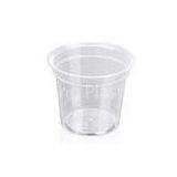 Biodegradable Yogurt / Jelly Clear 4oz Plastic Mousse Cups In PS / PP Material thumbnail-1