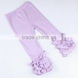 2016 New Baby Girl Cotton Icing Leggings Pants Wholesale Children Solid Ruffle Pants for Girl thumbnail-4