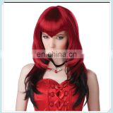 Red and Black Temptress Halloween Costume Party Wigs HPC-0076