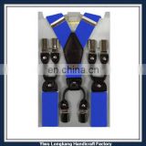 2017 yiwu longkang fashion high quality mens pants 6 clips suspenders