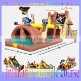 2014 Pirate inflatable obstacle course for park